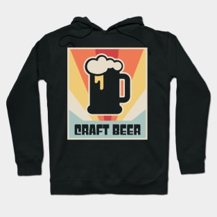 Vintage Craft Beer Poster Hoodie